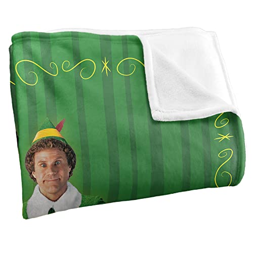 Elf Buddy The Elf Logo Silky Touch Super Soft Throw Blanket 36" x 58"