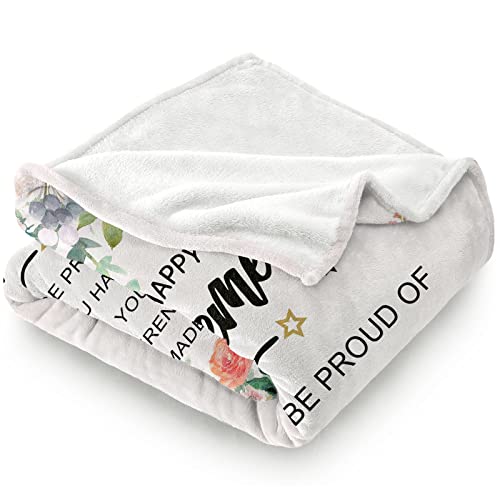 Durmeal Retirement Gifts for Women 2023 Retirement Blankets for Female Mom Wife Grandma Nurses Coworkers Friends Happy Retirement Flannel Fleece Blanket for Bedding Sofa Retirement Party Decorations