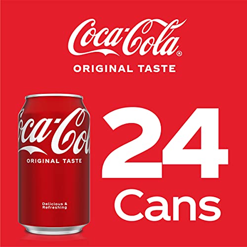 Coca Cola Original, 12 Fl Oz Cans, 24 Pack