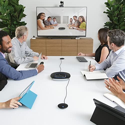 Logitech Group Video Conferencing Bundle with Expansion Mics for Big Meeting Rooms