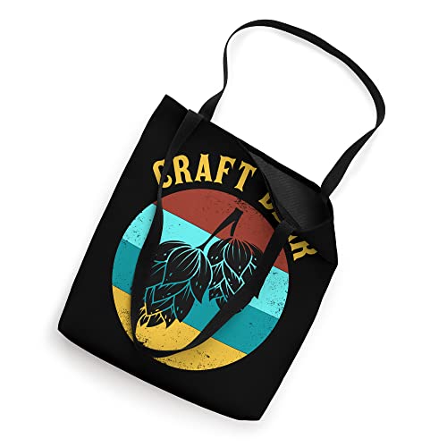 Home Brewing Craft Brewer - Vintage Hops IPA Craft Beer Tote Bag