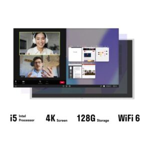 Vibe S1 55" Smart Whiteboard, Touchscreen Display, 4K UHD Interactive Board, All-in-One Computer for Office and Classroom with Chrome OS & Open App Ecosystem (Board Only)