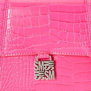 Steve Madden Alessa Croco Crossbody Bag, Hot Pink