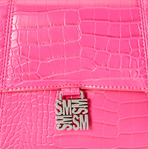 Steve Madden Alessa Croco Crossbody Bag, Hot Pink