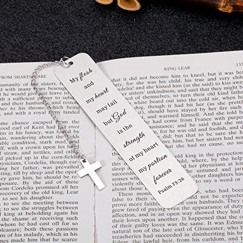 Christian Bookmarks for Women Men Book Markers for Book Lovers Inspirational Religious Gift for Women Bible Bookmarks for Kids Christmas Bible Verse Gift Stocking Stuffers for Sister Church Bulk Gift