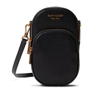 Kate Spade New York Morgan Saffiano Leather North/South Phone Crossbody Black One Size