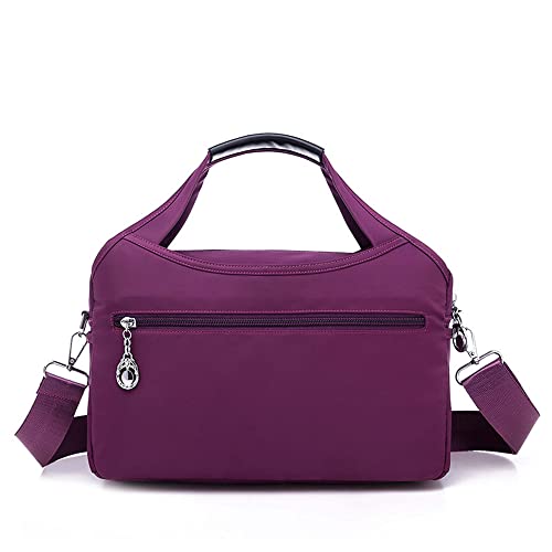 Ladies Large-Capacity Waterproof Anti-Theft Fashion Handbag , Women'S All-Match Oxford Cloth Shoulder Bag Messenger Bag