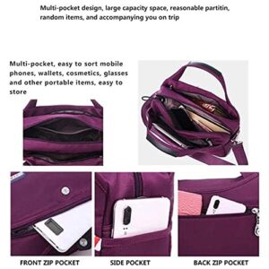 Ladies Large-Capacity Waterproof Anti-Theft Fashion Handbag , Women'S All-Match Oxford Cloth Shoulder Bag Messenger Bag