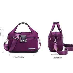 Ladies Large-Capacity Waterproof Anti-Theft Fashion Handbag , Women'S All-Match Oxford Cloth Shoulder Bag Messenger Bag