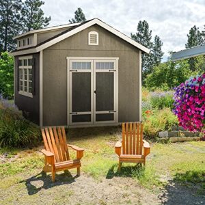 Handy Home Products Windemere 10x12 Do-it-Yourself Wooden Storage Shed with Floor