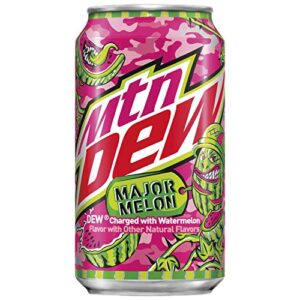 Mtn Dew, Major Melon, 12oz Cans (12 Pack)