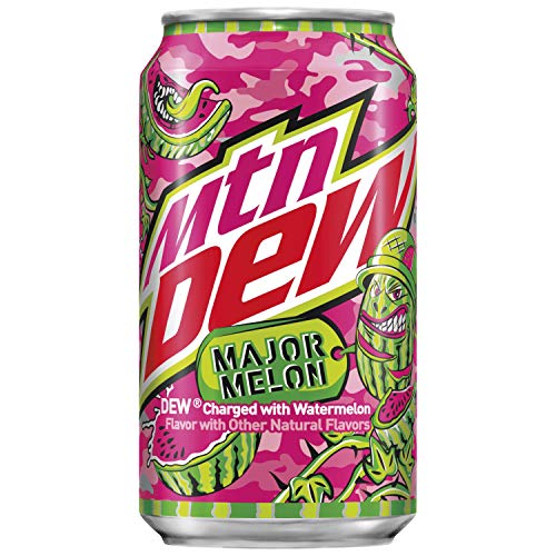 Mtn Dew, Major Melon, 12oz Cans (12 Pack)