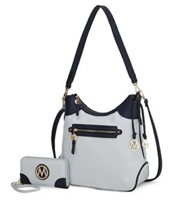 mkf collection shoulder bag for women,top-handle hobo bag wristlet wallet purse