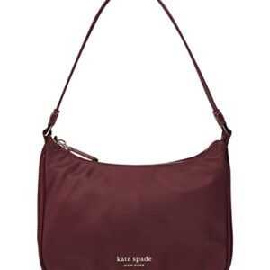 Kate Spade New York New Nylon Small Shoulder Bag Dark Merlot One Size