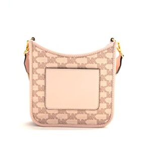 Michael Kors Briley Small Messenger Crossbody Bag Purse Handbag (POWDER BLUSH MULTI)