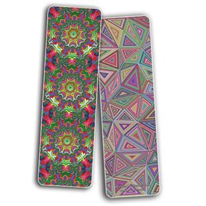 Colorful Patterns Optical Bookmarks Series 2 (30 Pack)