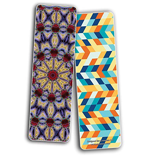 Colorful Patterns Optical Bookmarks Series 2 (30 Pack)