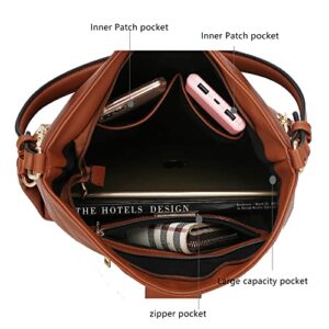 MKF Collection Shoulder Bag for Women, Handbag Purse Top-Handle Hobo Bag