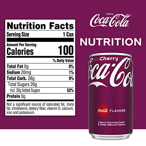 Coca-Cola Cherry, 7.5 Fl oz (Pack Of 10)