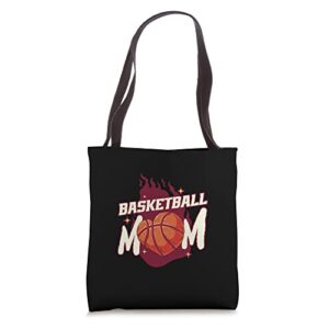 i’m the basketball mom team sport basketball tote bag