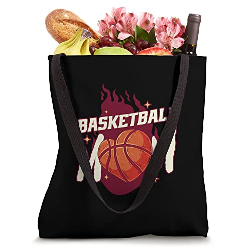 I'm The Basketball Mom Team Sport Basketball Tote Bag