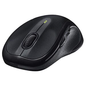 Logitech M510 Mouse, Wireless Black, 910-001825 (Black)