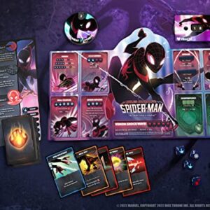 Marvel Dice Throne | 4 Hero Box Featuring Scarlet Witch, Thor, Loki, Spider-Man | 2-to-4 Player Competitive Dice Game | Officially-Licensed | Compatible with The Dice Throne Ecosystem