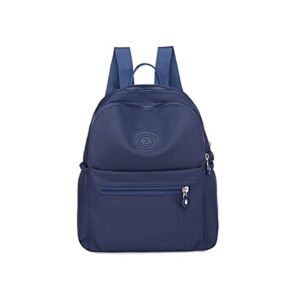 backpack purse for women fashion small backpack for teen girls nylon rucksack water resistant back pack blue