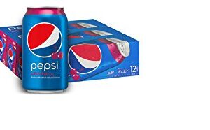 Pepsi Wild Cherry Soda, Fridge Pack Bundle, 12 fl oz, 36 Cans