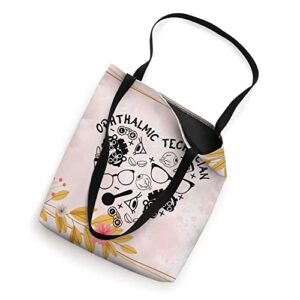 Ophthalmic Technician Optometry Optometric Tech Optometrist Tote Bag