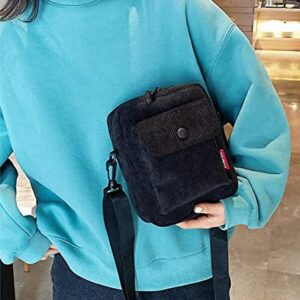 Corduroy Crossbody Bags Women Handbag Tote Bag Hobo Bag Cell Phone Bag Cute Wallet Purse Tote Top Handle Satchel 2023