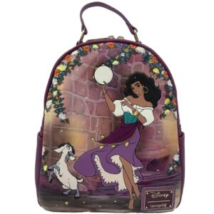 loungefly hunchback of notre dame esmeralda double strap shoulder bag