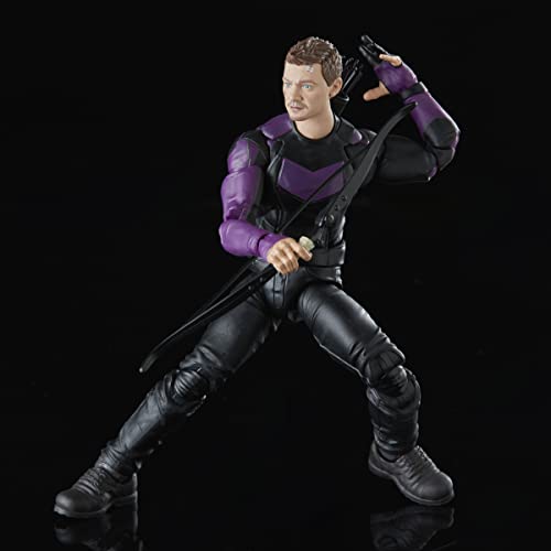 Marvel Legends Series MCU Disney Plus Marvel’s Hawkeye Action Figure 6-inch Collectible Toy, 4 Accessories and 1 Build-A-Figure Part