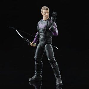 Marvel Legends Series MCU Disney Plus Marvel’s Hawkeye Action Figure 6-inch Collectible Toy, 4 Accessories and 1 Build-A-Figure Part