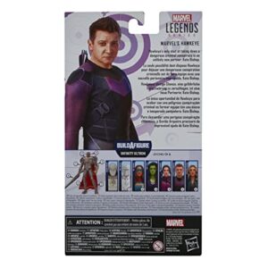 Marvel Legends Series MCU Disney Plus Marvel’s Hawkeye Action Figure 6-inch Collectible Toy, 4 Accessories and 1 Build-A-Figure Part