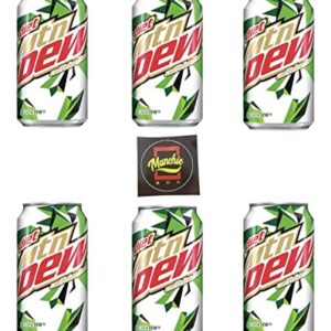 Caffeine Free Diet Mountain Dew - Munchie Box Reserve (Pack of ( 6 ) 12 Oz Cans)