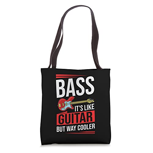 Bass Guitar Bassist Guitarist Acoustic Electric Lessons Tote Bag