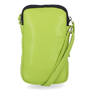 Nautica Marina Crossbody Cell Phone Purse Wallet Wristlet, Lime