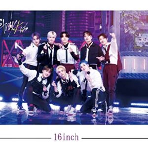 Stray Kids Posters,8 Sheets Stray Kids Wall Poster Room Decoration (16" X 11")(Red)