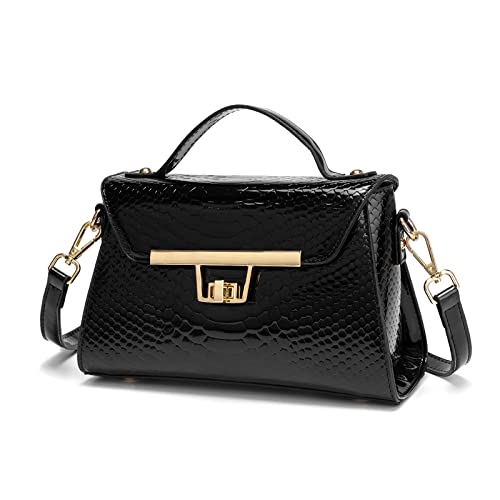 Handbags for Women Square Women's Top-handle Handbags Leather Crossbody Tote Leather Purses and Handbags for Women