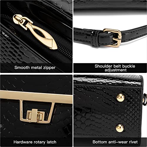 Handbags for Women Square Women's Top-handle Handbags Leather Crossbody Tote Leather Purses and Handbags for Women