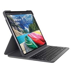 logitech slim folio pro ipad pro 11-inch keyboard case with integrated backlit bluetooth keyboard (only for ipad pro 11-inch)