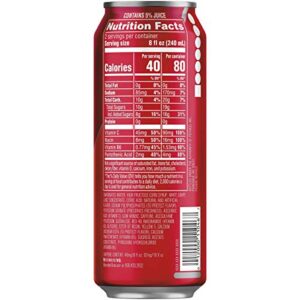 Mountain Dew Kickstart, Fruit Punch, 92mg Caffeine, Vitamins B & C, 80 Calories, 5% Juice, 16 fl oz (12 Count)