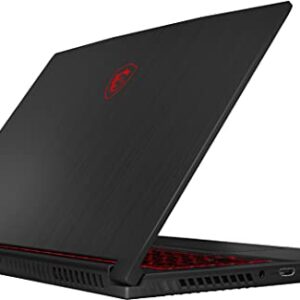 MSI GF65 Thin Gaming Laptop I 15.6" Full HD IPS 144Hz I Intel 6-Core i5-10500H (>i7-9750H) I 32GB DDR4 1TB SSD I GeForce RTX 3060 6GB I USB-C Backlit KB Nahimic Win10 Pro Black + 32GB MicroSD Card