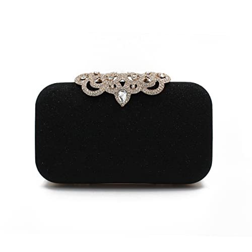 Nova&Aria Women Evening Bag Envelope Clutch Purse Shiny Sequins Bridal Handbag Wedding Party Prom 02