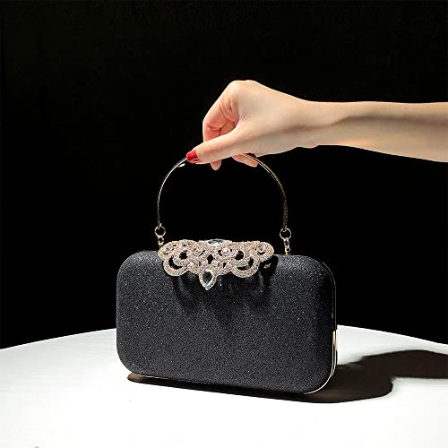 Nova&Aria Women Evening Bag Envelope Clutch Purse Shiny Sequins Bridal Handbag Wedding Party Prom 02