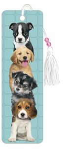 trends international tiki puppy bookmarks, multi 7.25 x 2.25 x 0.0394