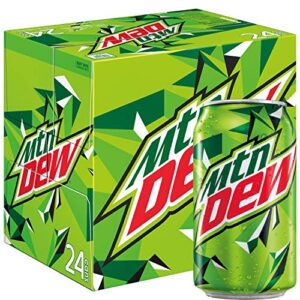 Mountain Dew Soda,12 Fl Oz (Pack of 24)