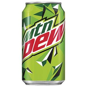 Mountain Dew Soda,12 Fl Oz (Pack of 24)