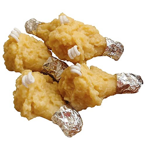 Fried Chicken Shaped Funny Soy Wax Scented Candle Gift Candle Set for Your Lovers